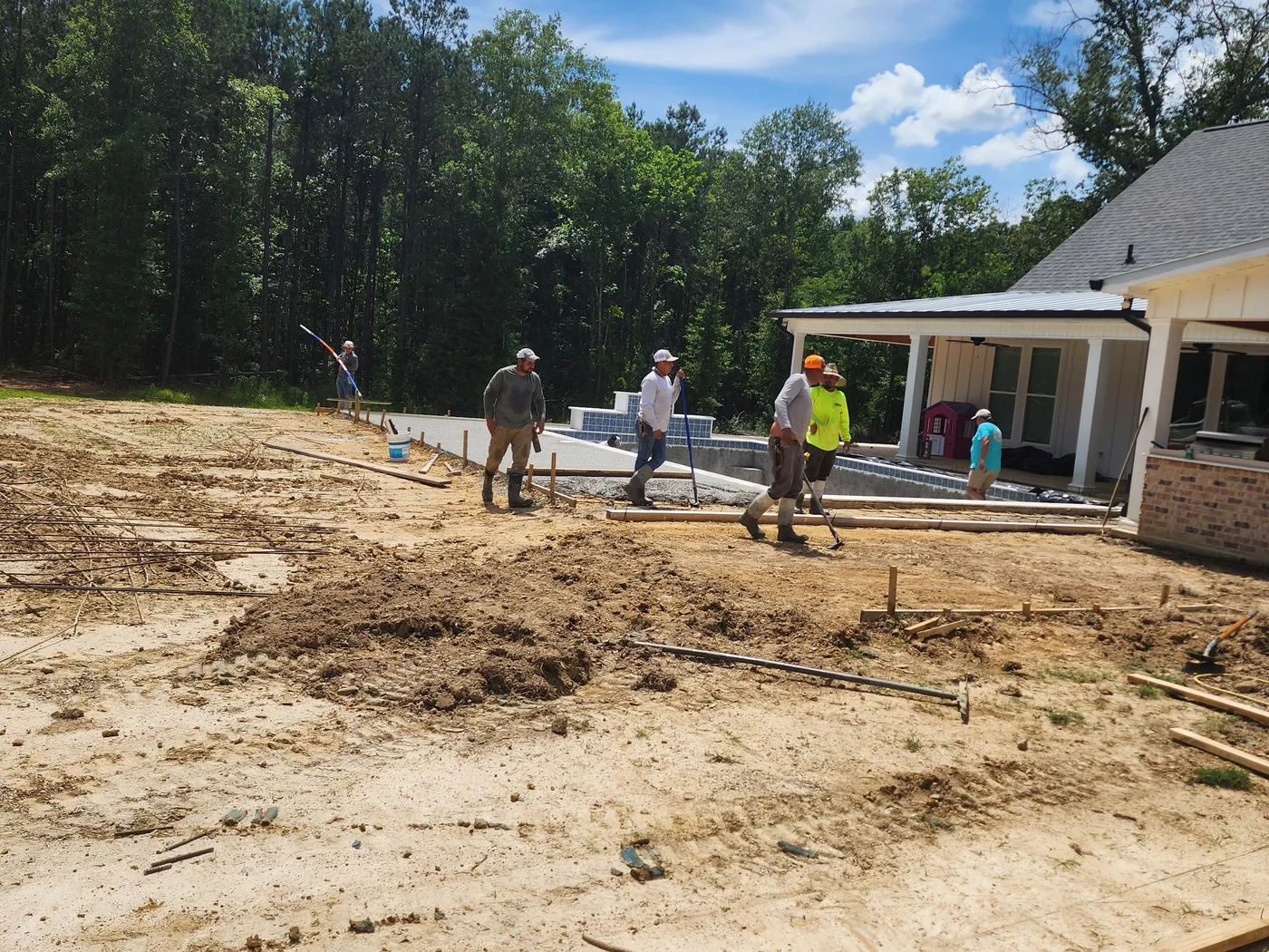 A&K Concrete Construction jobsite photo 3 in Pearl, MS