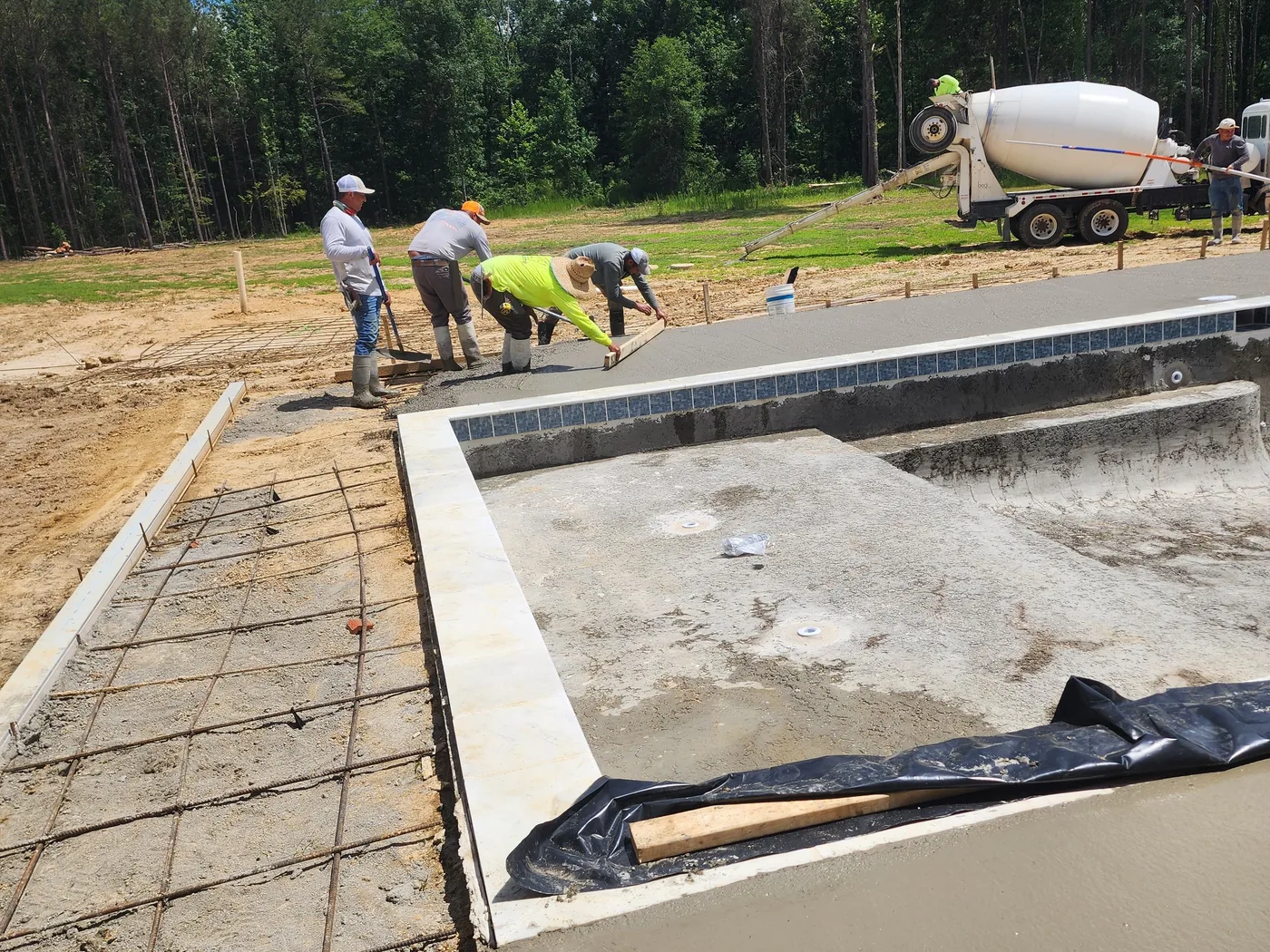 Concrete Patio Installation in Pearl, MS