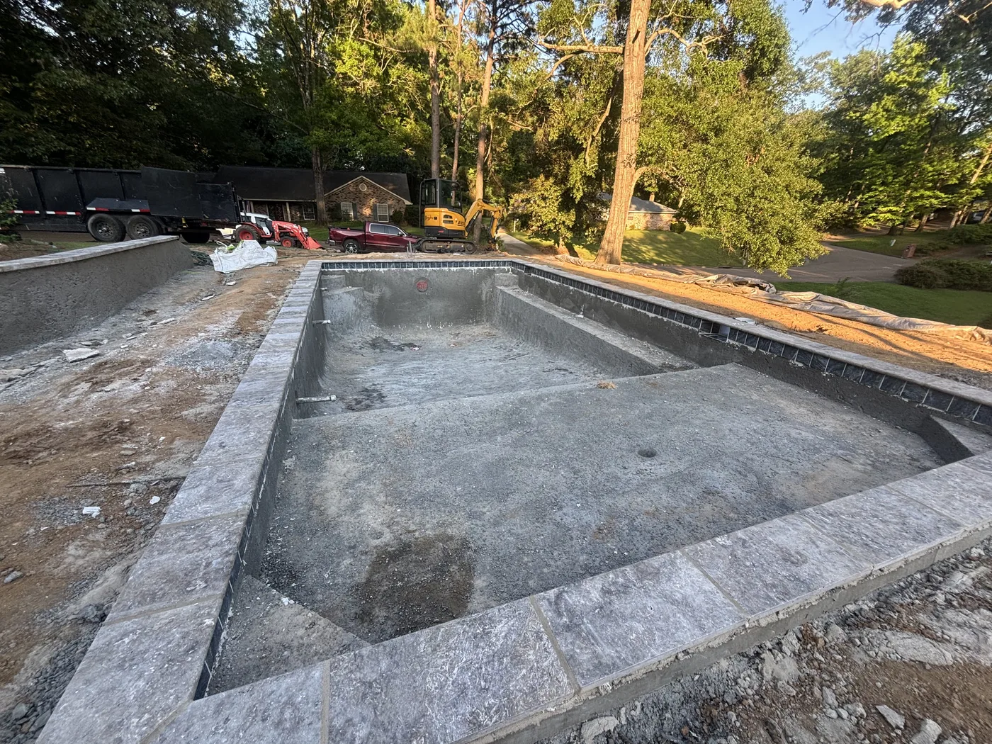 Concrete Pool Decks in Pearl, MS